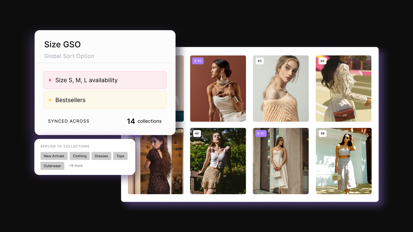 Deploy across your store at once. Always updated.