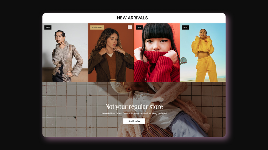New Arrivals Widget